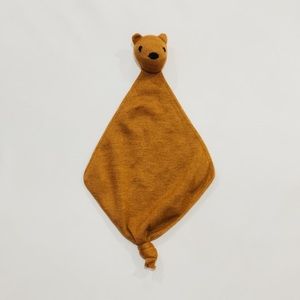 Hvid Knitwear Merino Wool Toki Blanket in Rust